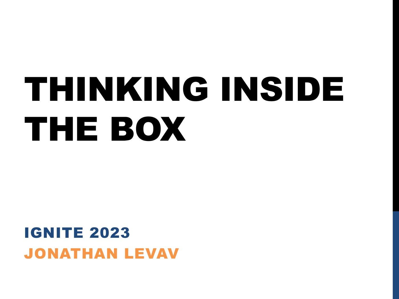 Levav - Ideation Templates Slides, page 1