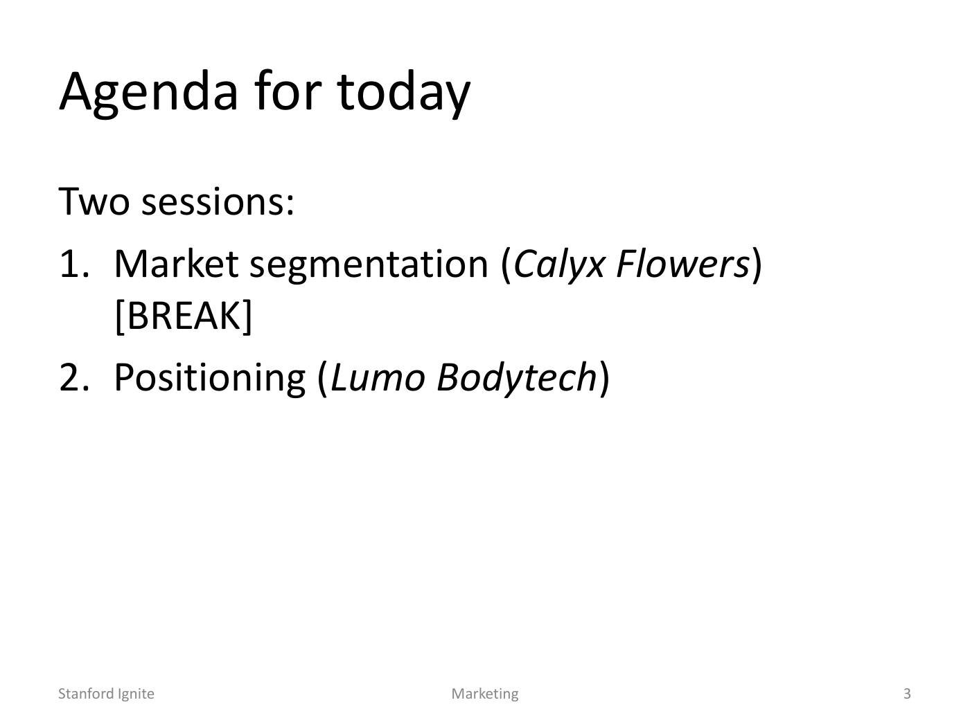 Lattin - Segmentation and Positioning Slides, page 3
