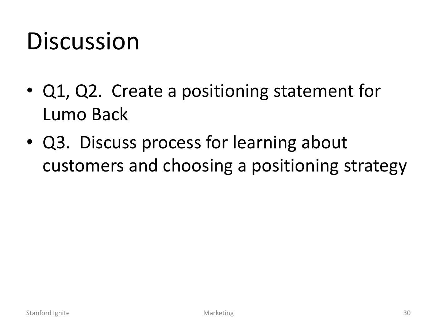 Lattin - Segmentation and Positioning Slides, page 30