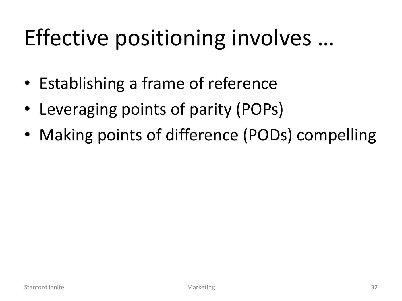 Lattin - Segmentation and Positioning Slides, page 32