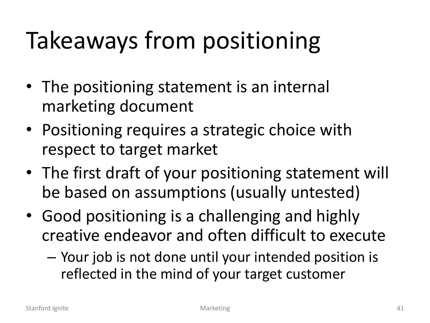 Lattin - Segmentation and Positioning Slides, page 41