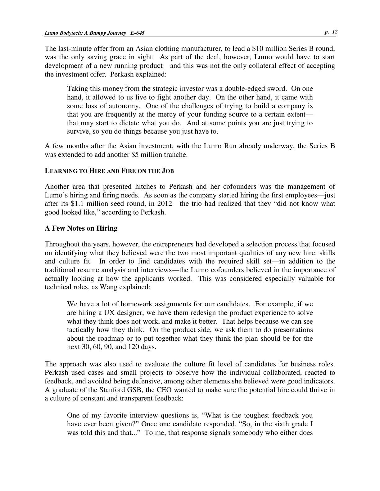 Lattin - Lumo Bodytech A Bumpy Journey, page 12