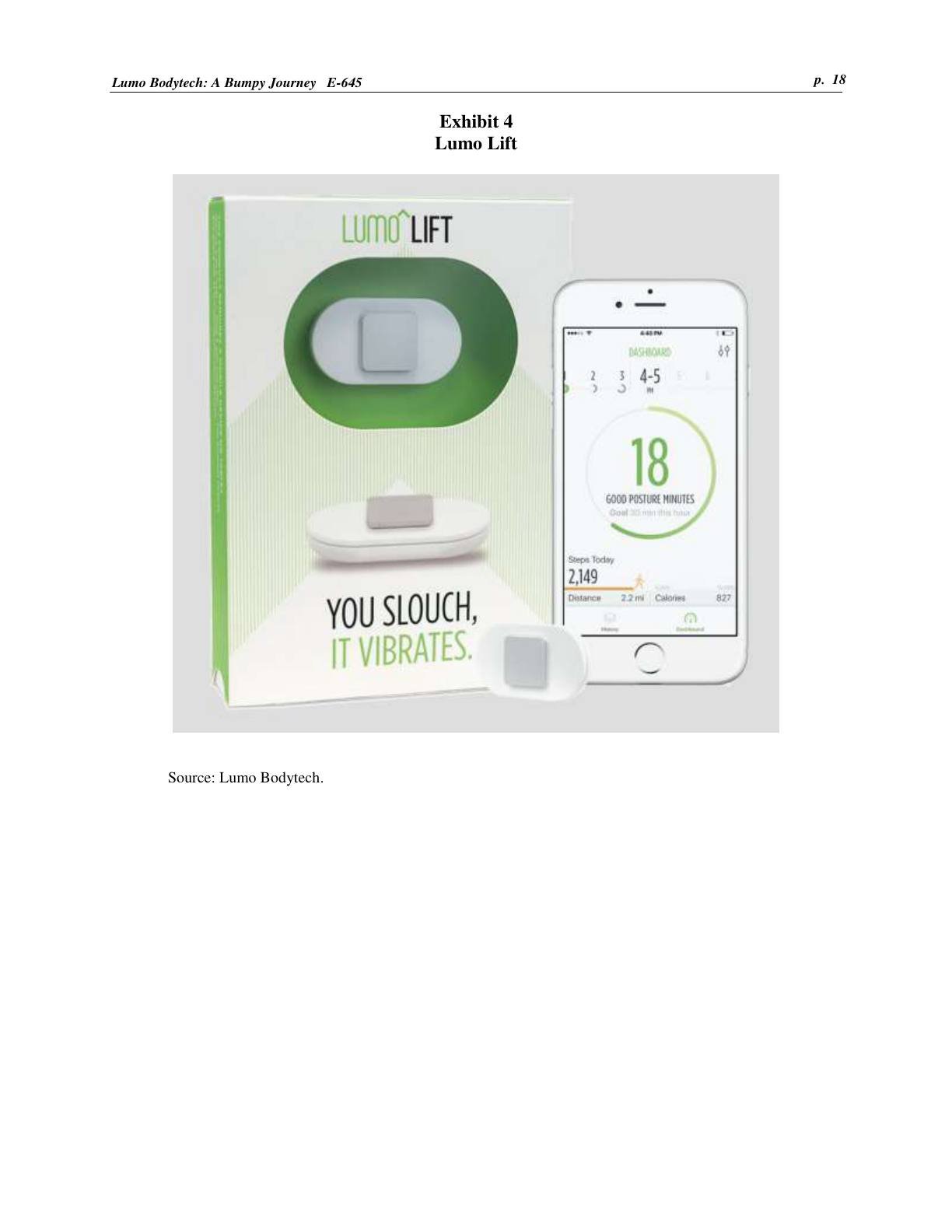 Lattin - Lumo Bodytech A Bumpy Journey, page 18