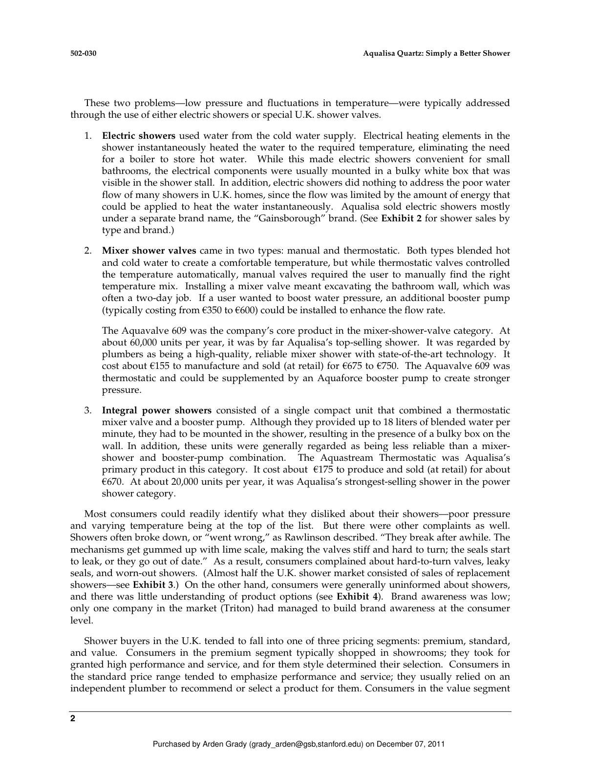 Lattin - Aqualisa Quartz, page 2