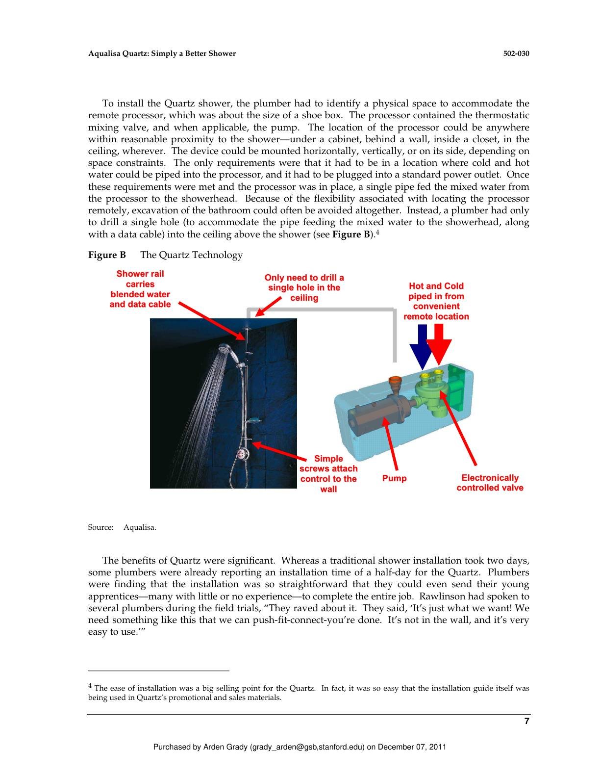 Lattin - Aqualisa Quartz, page 7