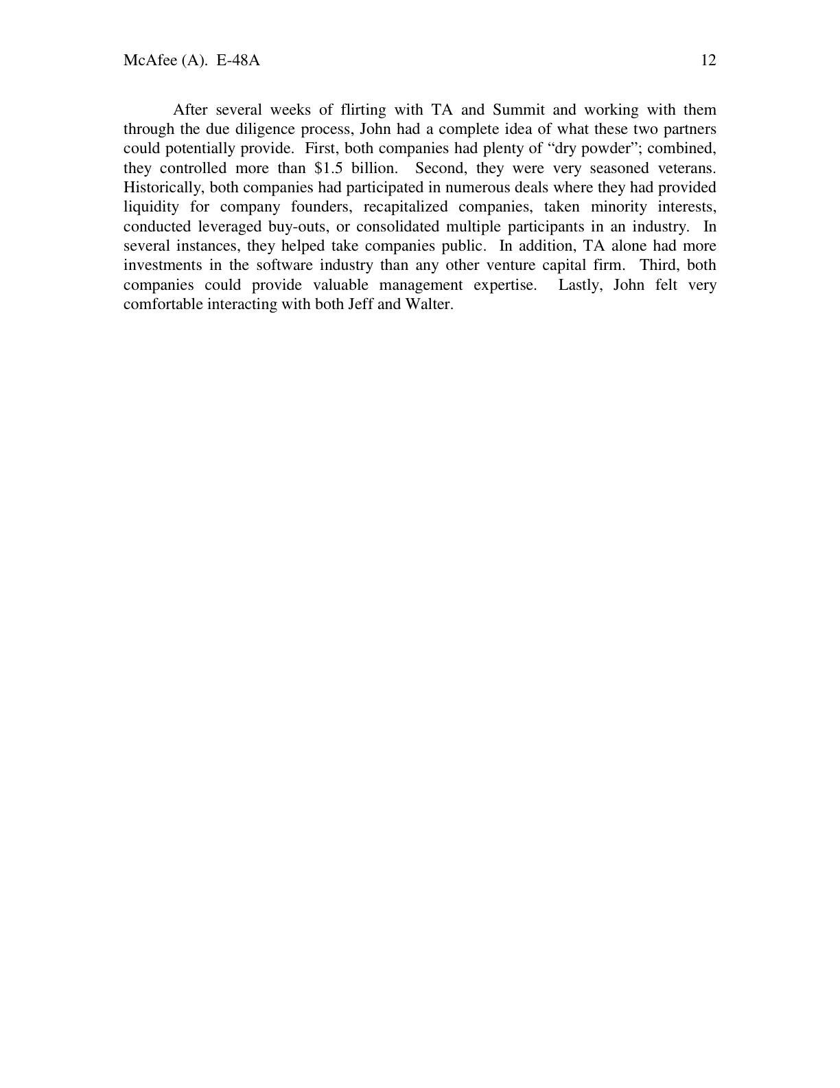 Feinberg - McAfee (A), page 12