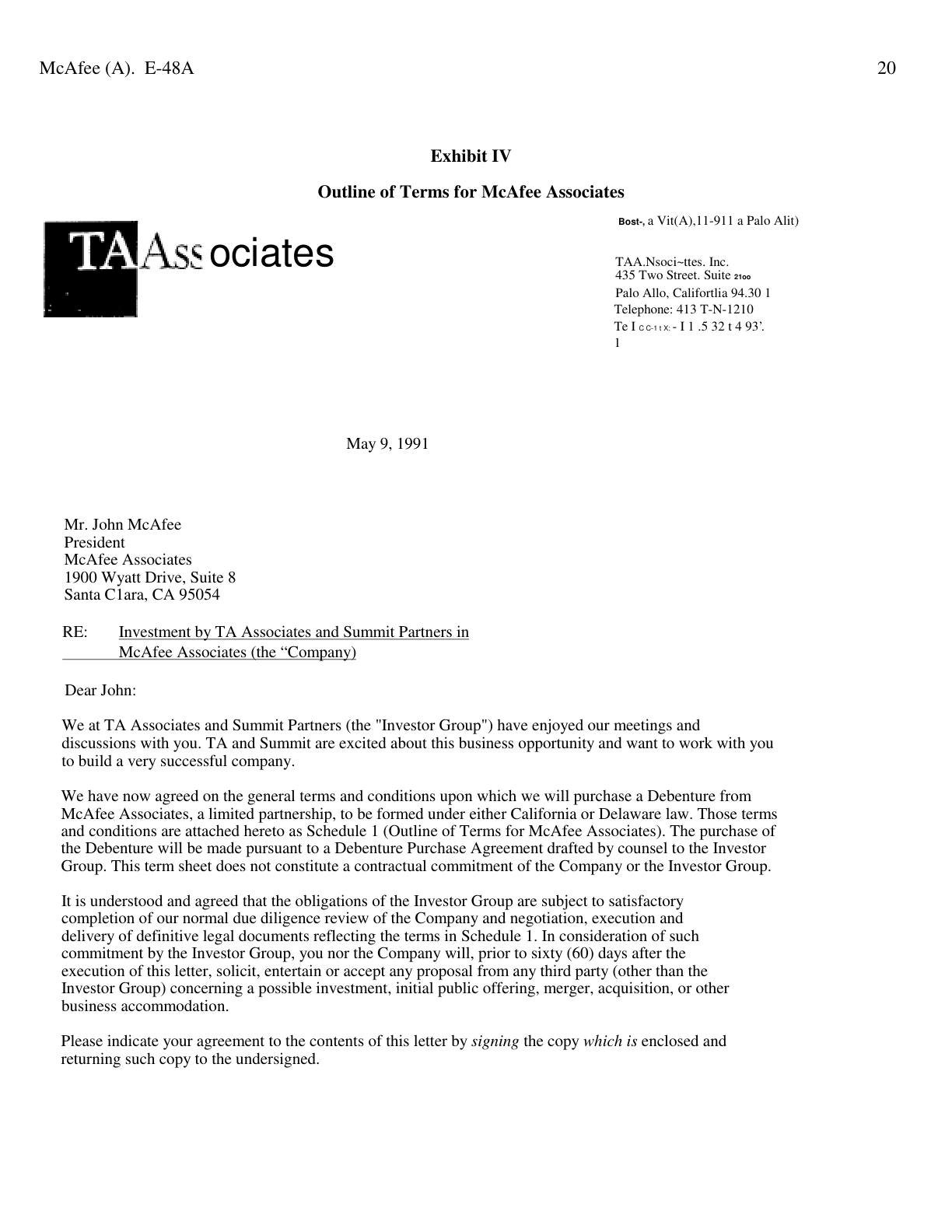 Feinberg - McAfee (A), page 20