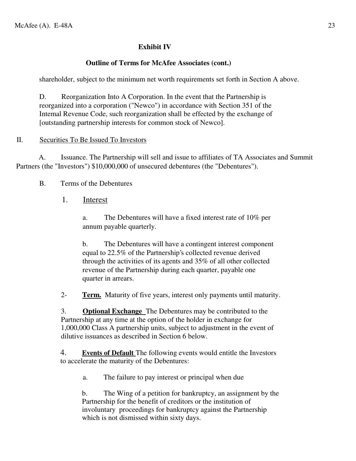 Feinberg - McAfee (A), page 23