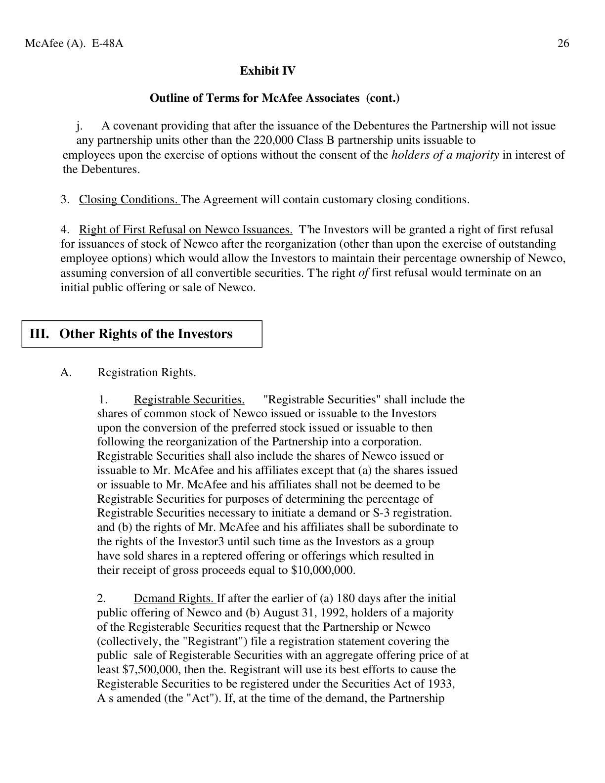 Feinberg - McAfee (A), page 26