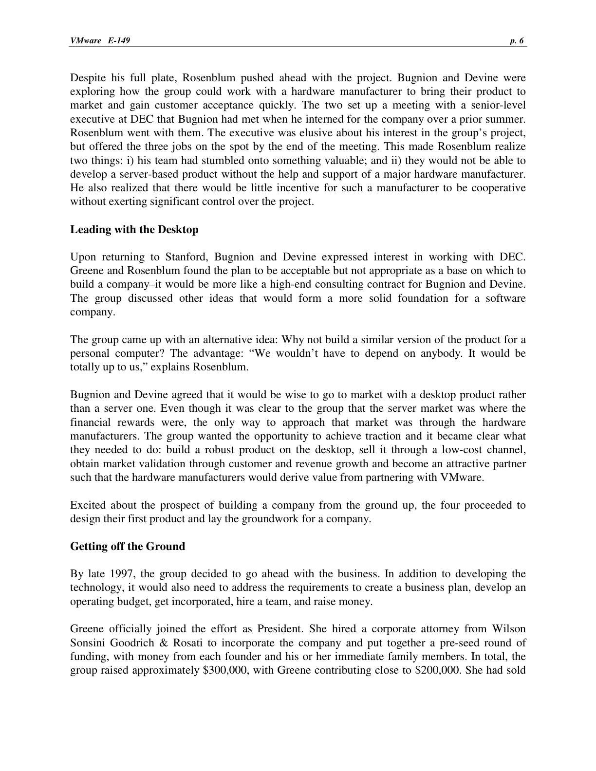 Feinberg - VMware, page 6