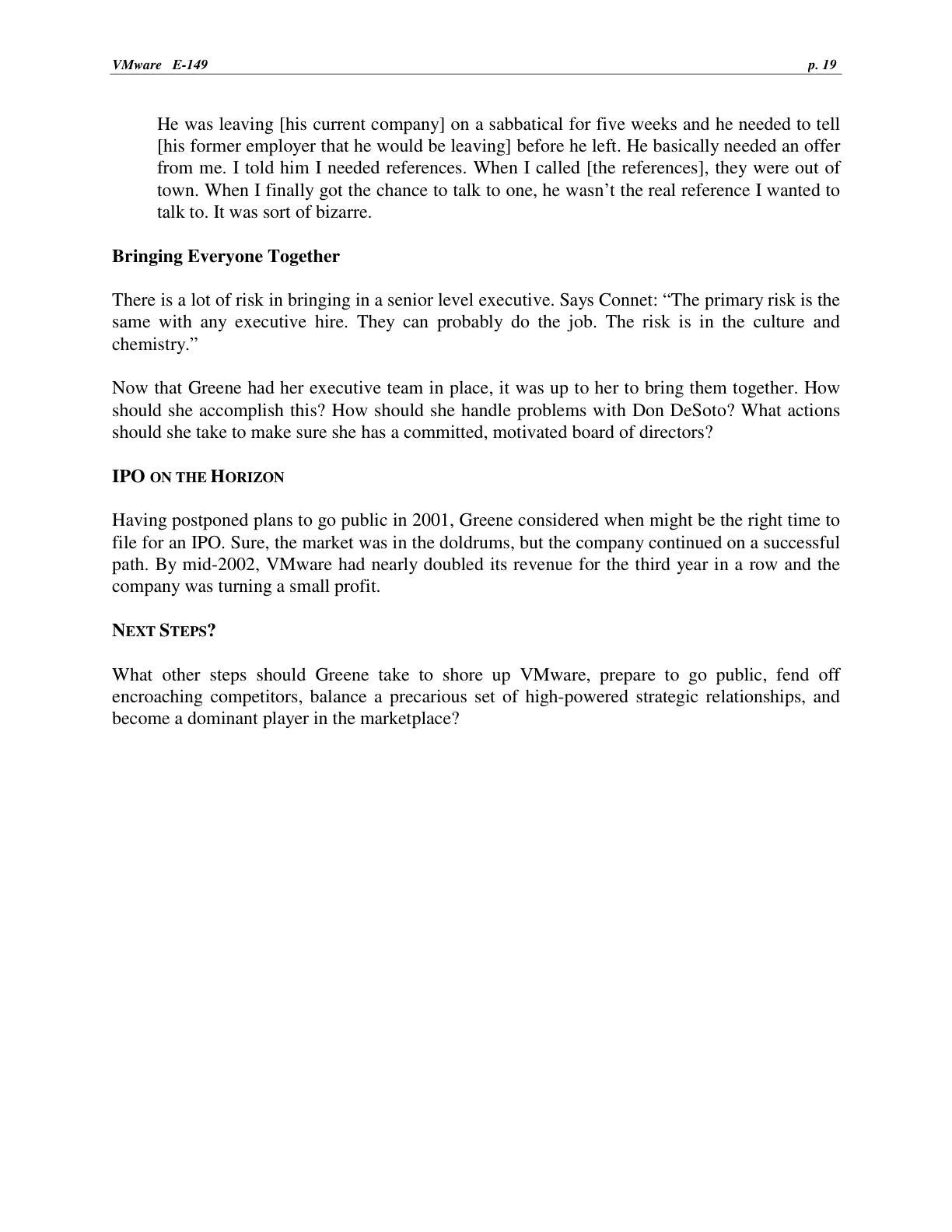 Feinberg - VMware, page 19