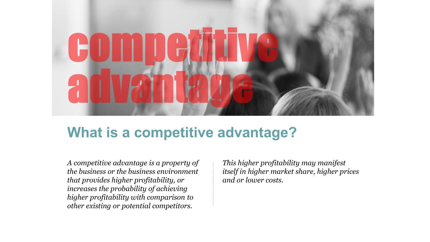 Feinberg - Competitive Strategy Slides, page 4