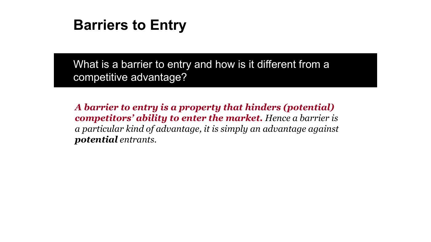 Feinberg - Competitive Strategy Slides, page 5