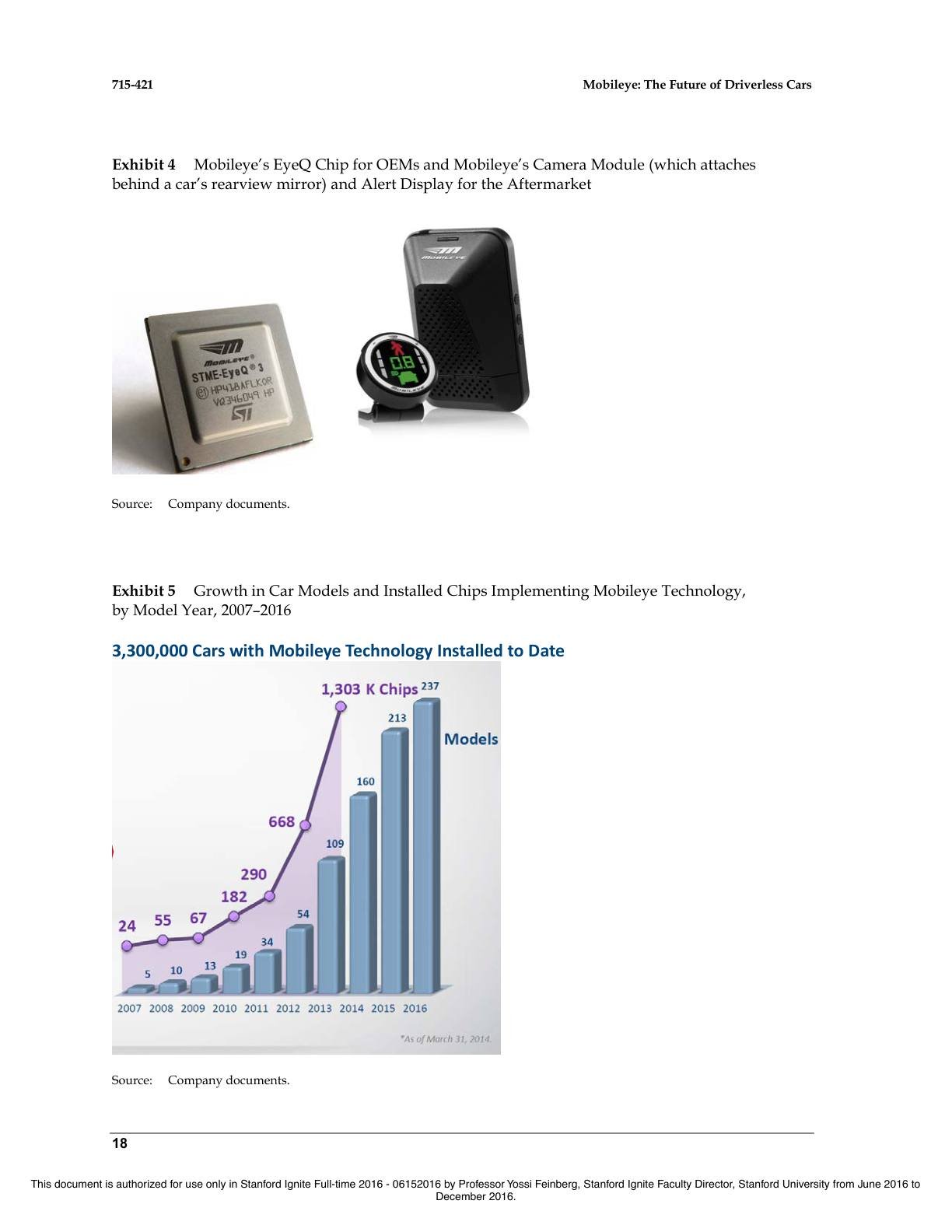 Feinberg - Mobileye - The Future of Driverless Cars, page 18