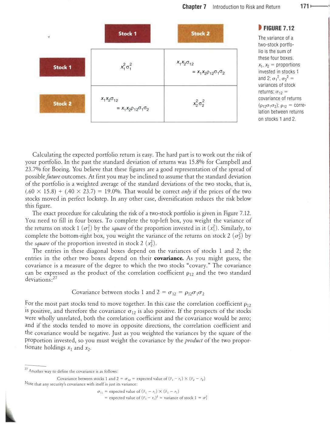 Beyer - Chapter 7- Introduction to Risk and Return, page 16