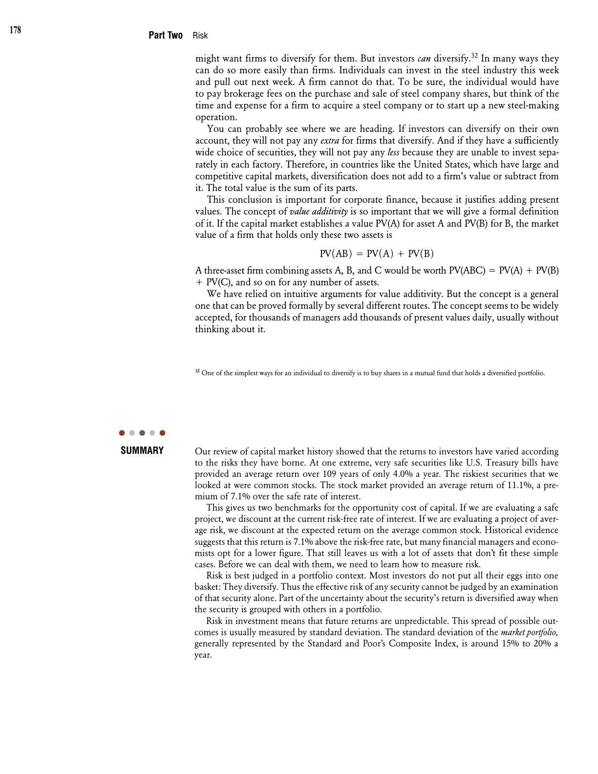 Beyer - Chapter 7- Introduction to Risk and Return, page 23