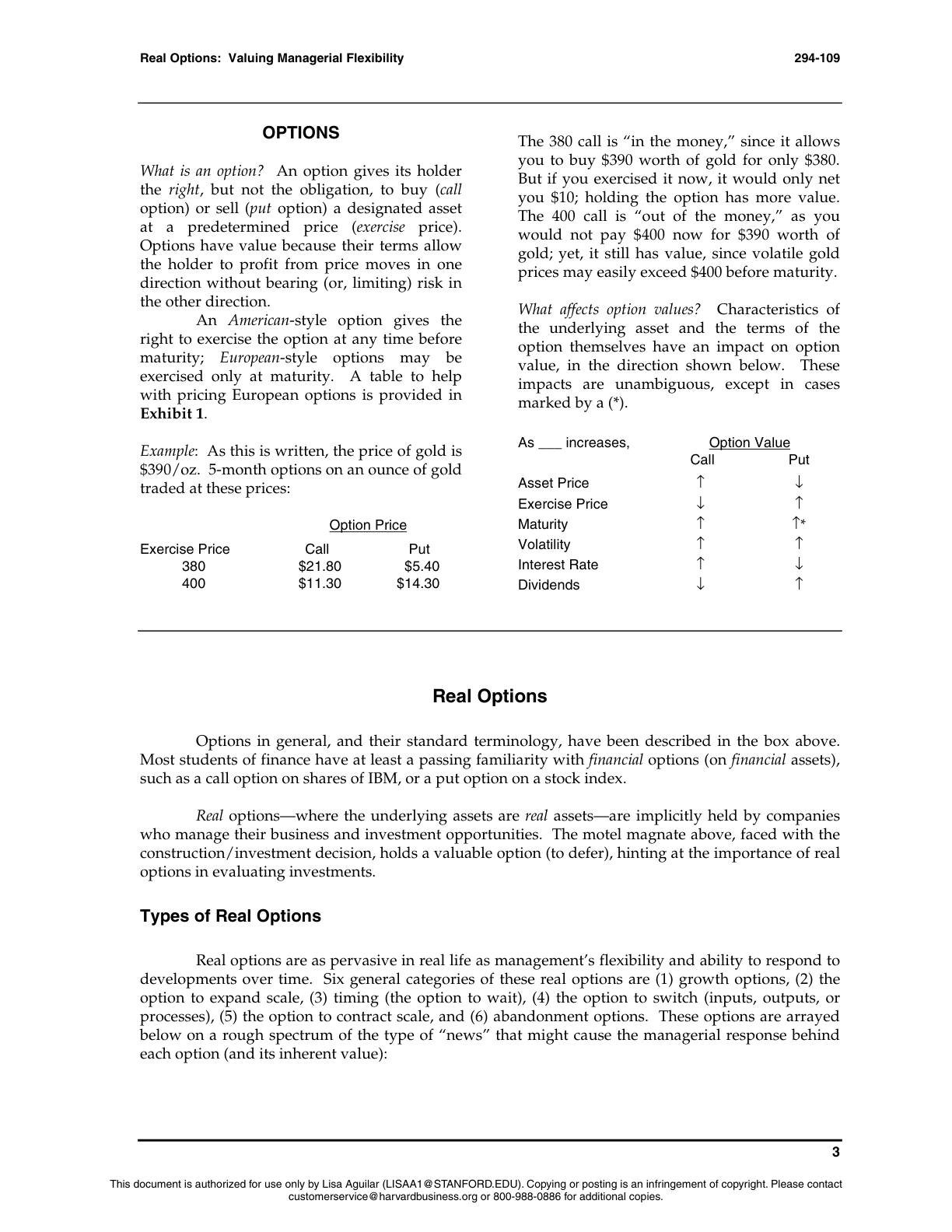Beyer - Real Options, page 3