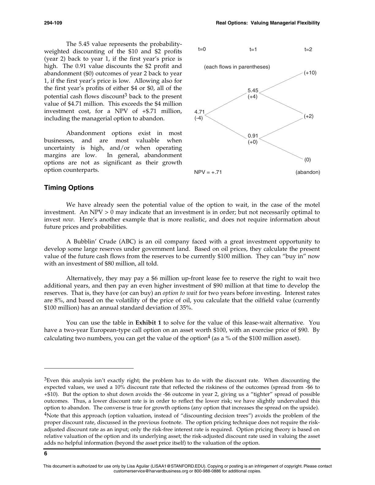 Beyer - Real Options, page 6