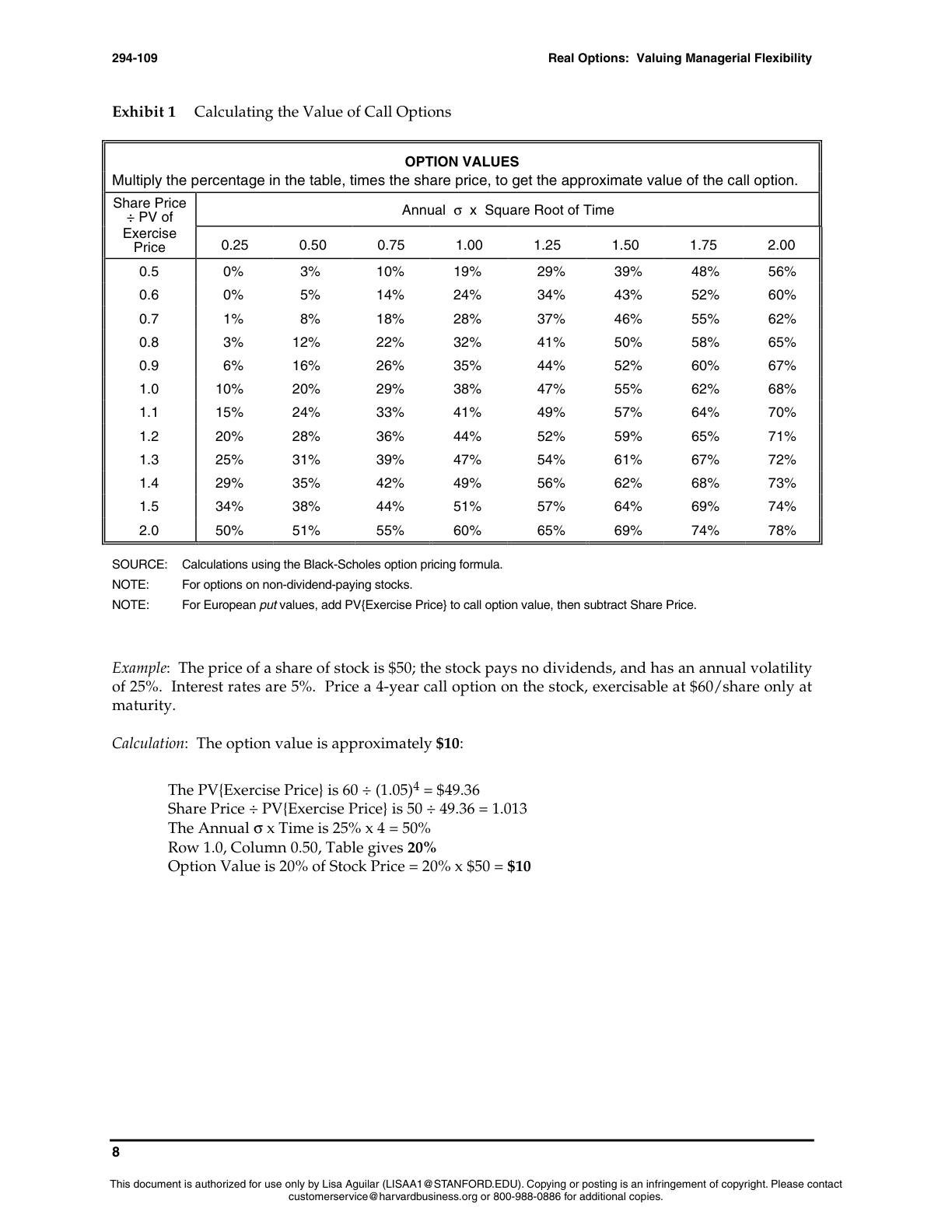 Beyer - Real Options, page 8