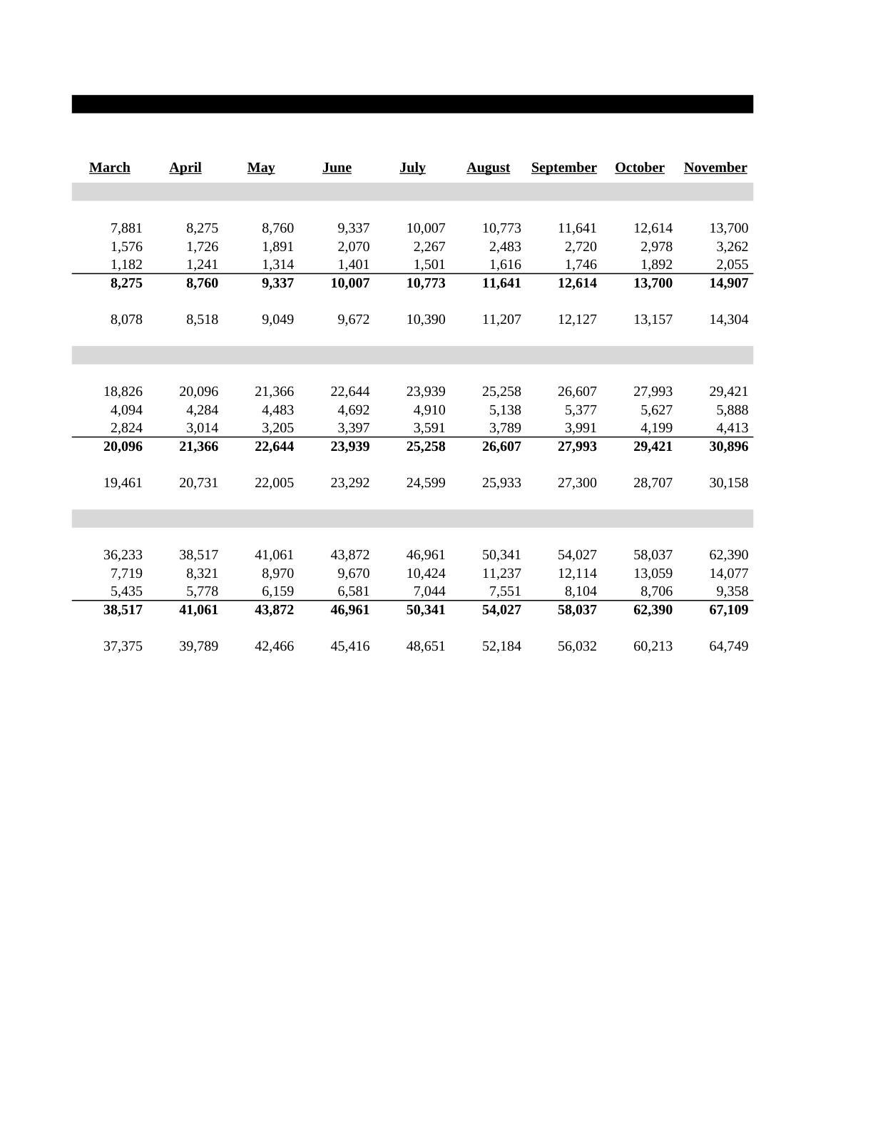 Beyer - Victoria Financial Modeling Spreadsheet, page 24
