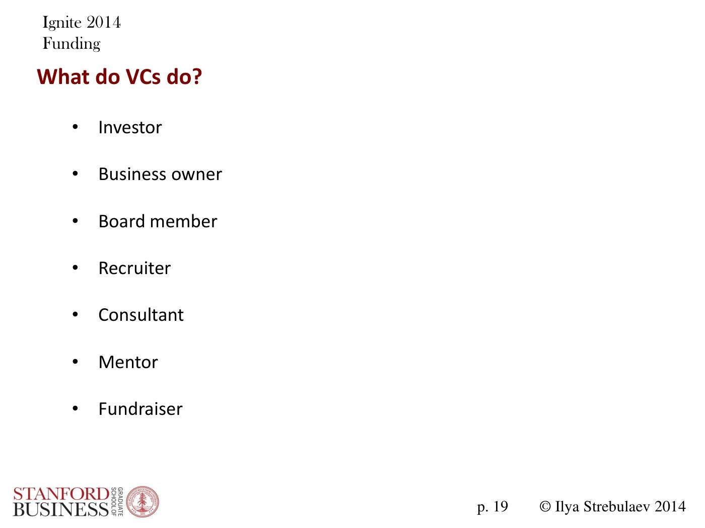Strebulaev - Angel and VC Funding Basics and Tricks, page 19