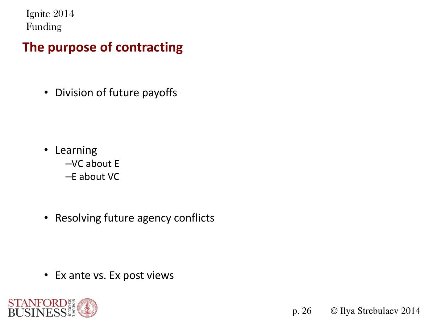 Strebulaev - Angel and VC Funding Basics and Tricks, page 26