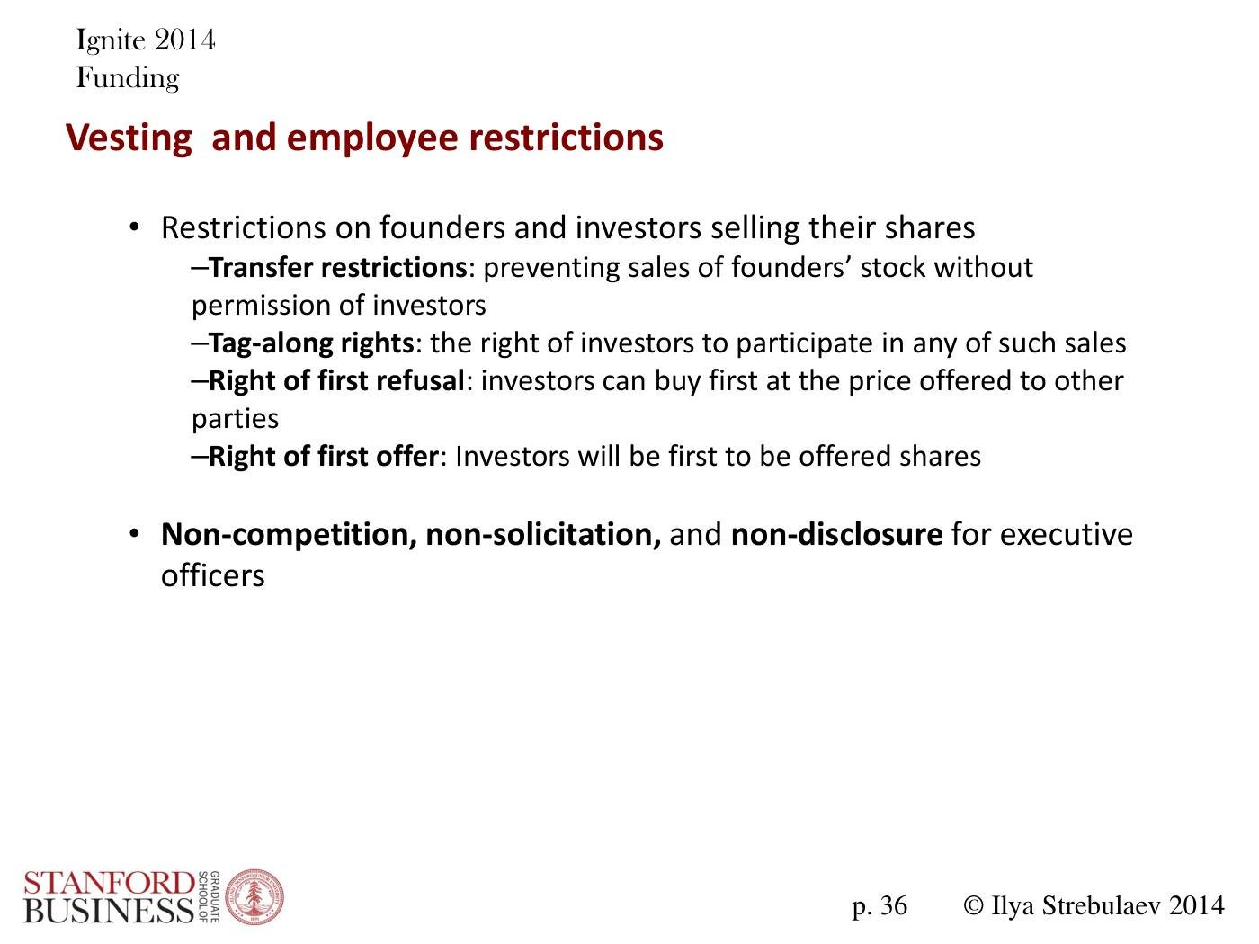 Strebulaev - Angel and VC Funding Basics and Tricks, page 36