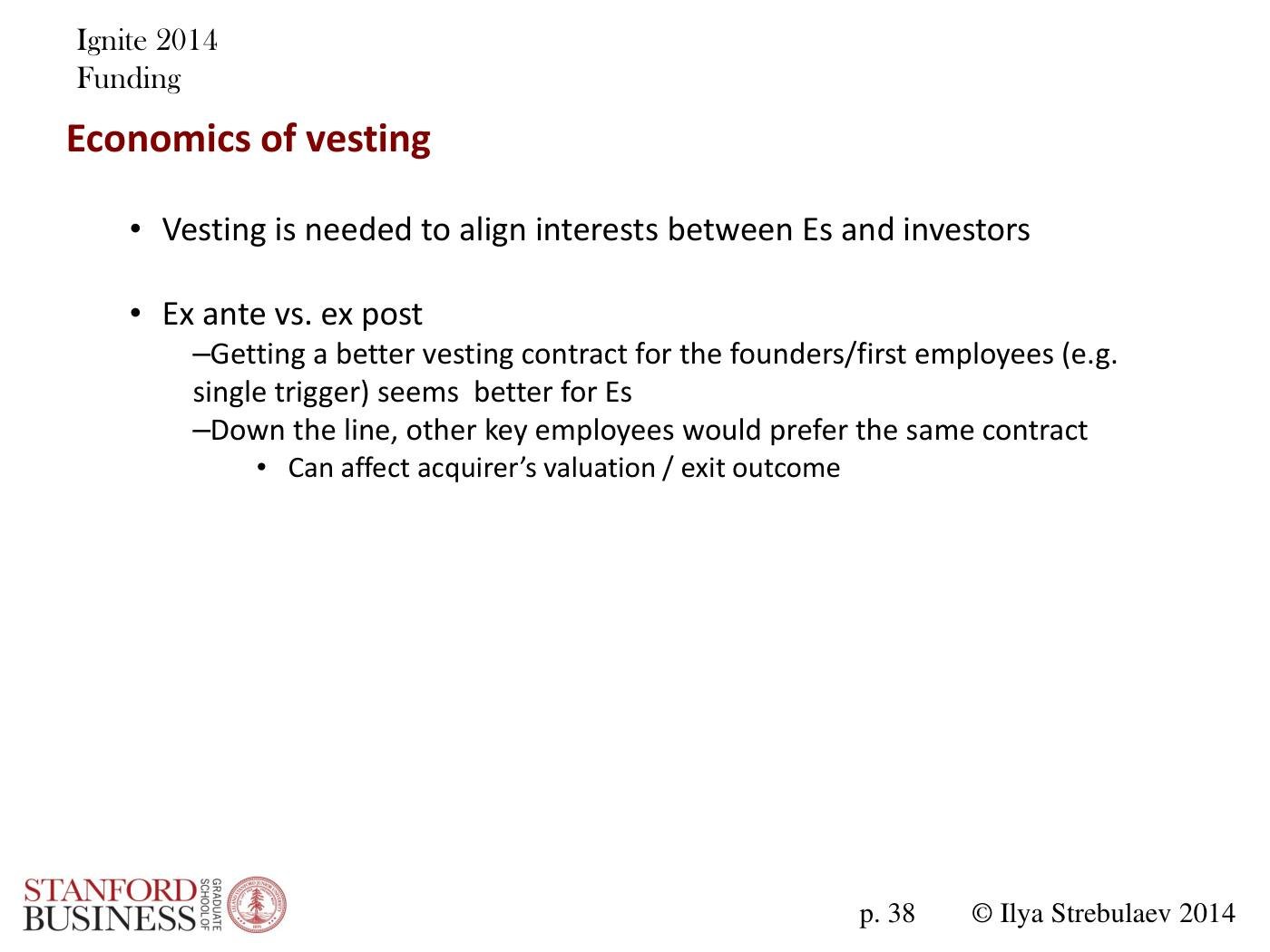 Strebulaev - Angel and VC Funding Basics and Tricks, page 38