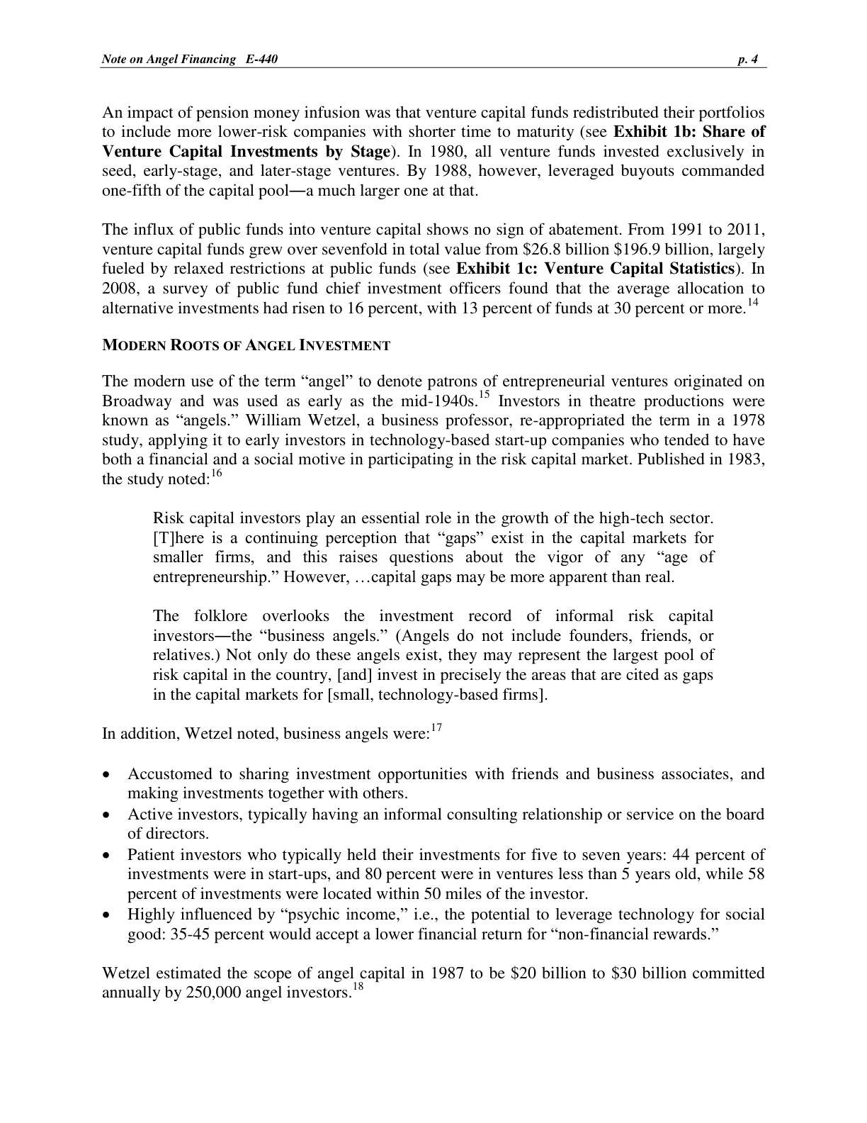 Strebulaev - Note on Angel Financing, page 4