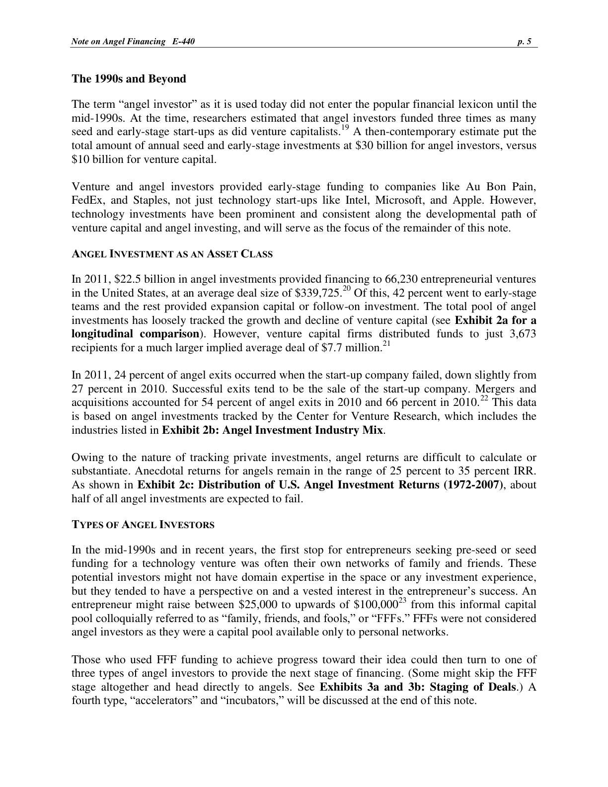 Strebulaev - Note on Angel Financing, page 5