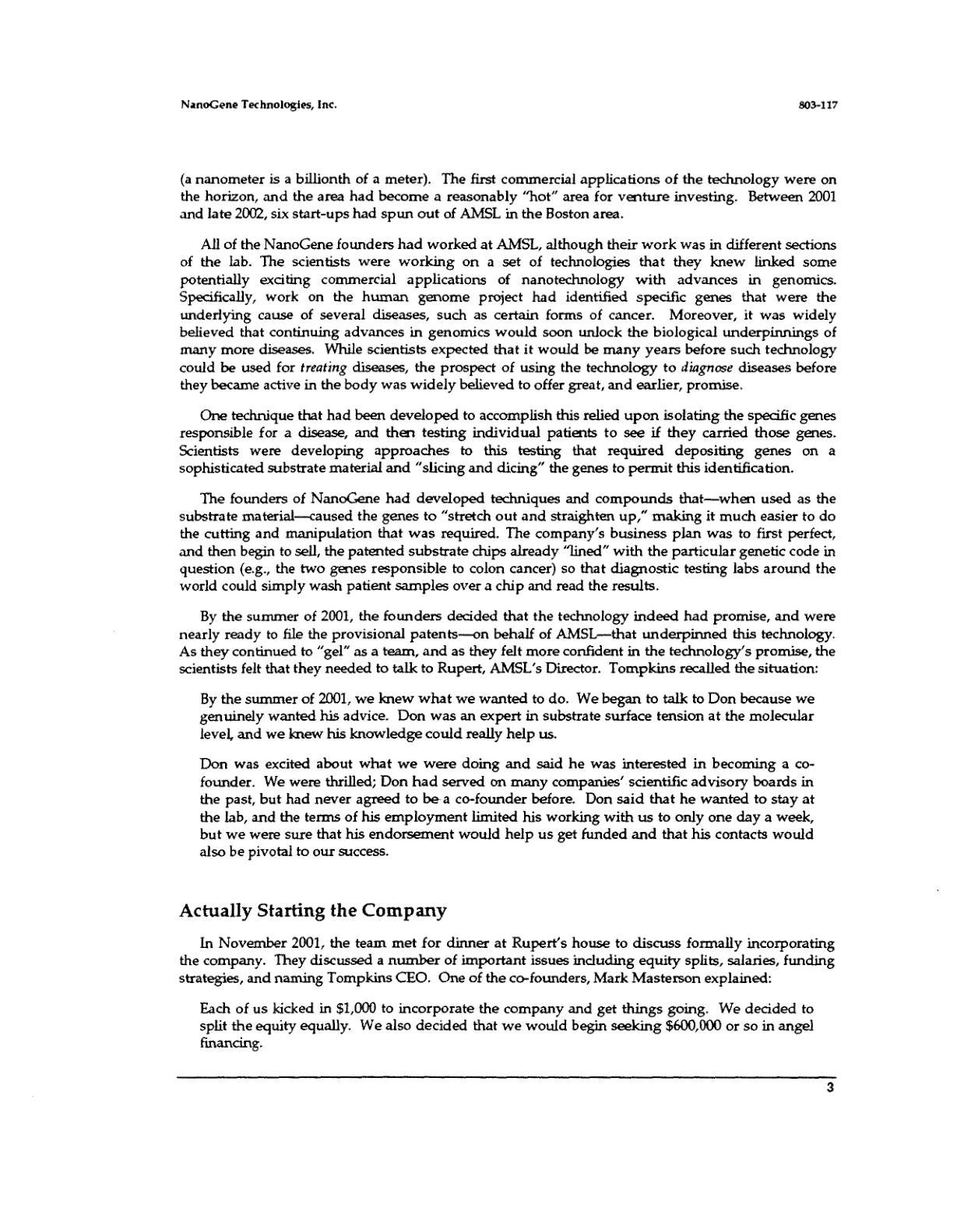 Reiss - NanoGene Technologies, page 3