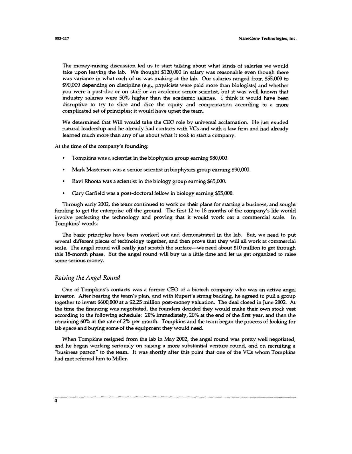 Reiss - NanoGene Technologies, page 4