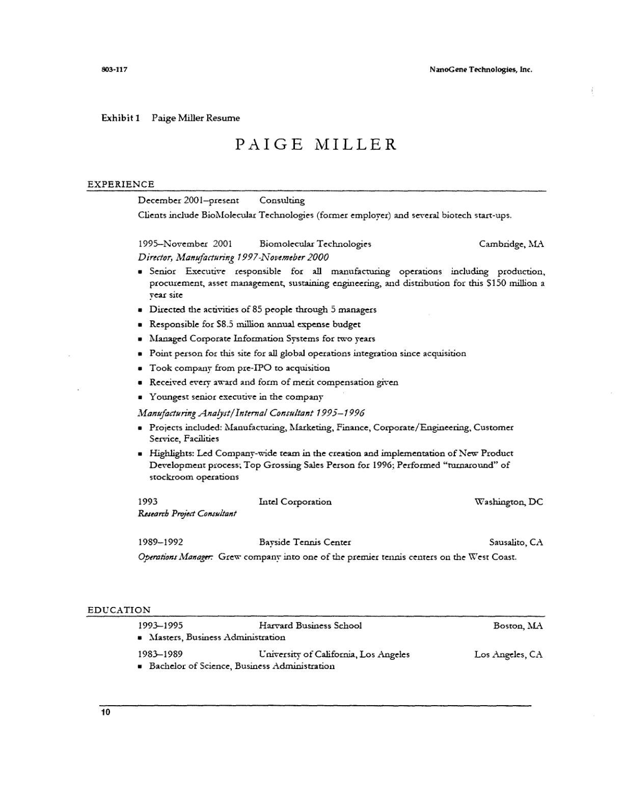 Reiss - NanoGene Technologies, page 10