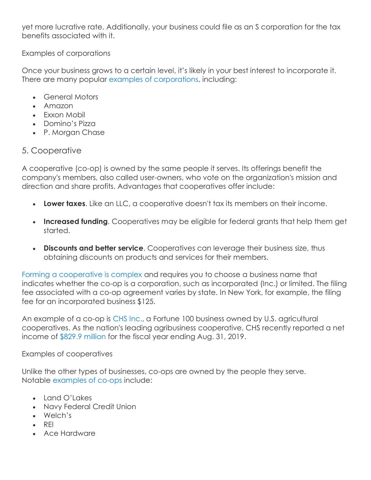 Reiss - How to Choose the Best Legal Structure for Your Business, page 6