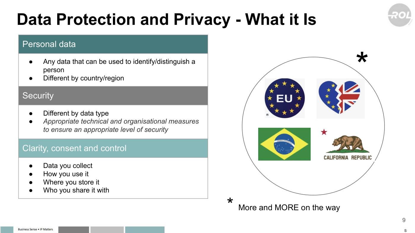 Richardson - Intellectual Property and Data Privacy Slides, page 9